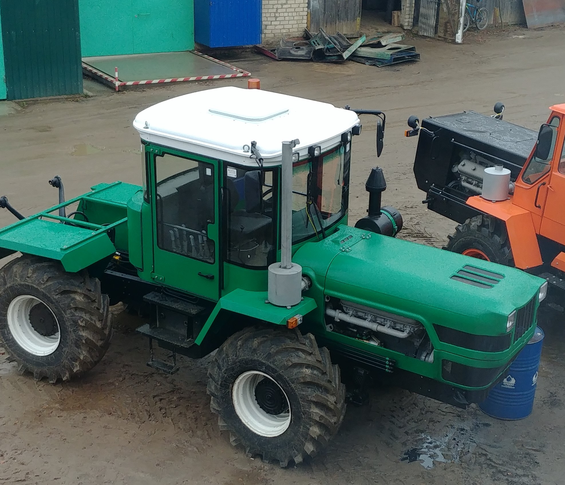 Tractor Cab Complete Redesign — T-150K Agricultural Machinery
