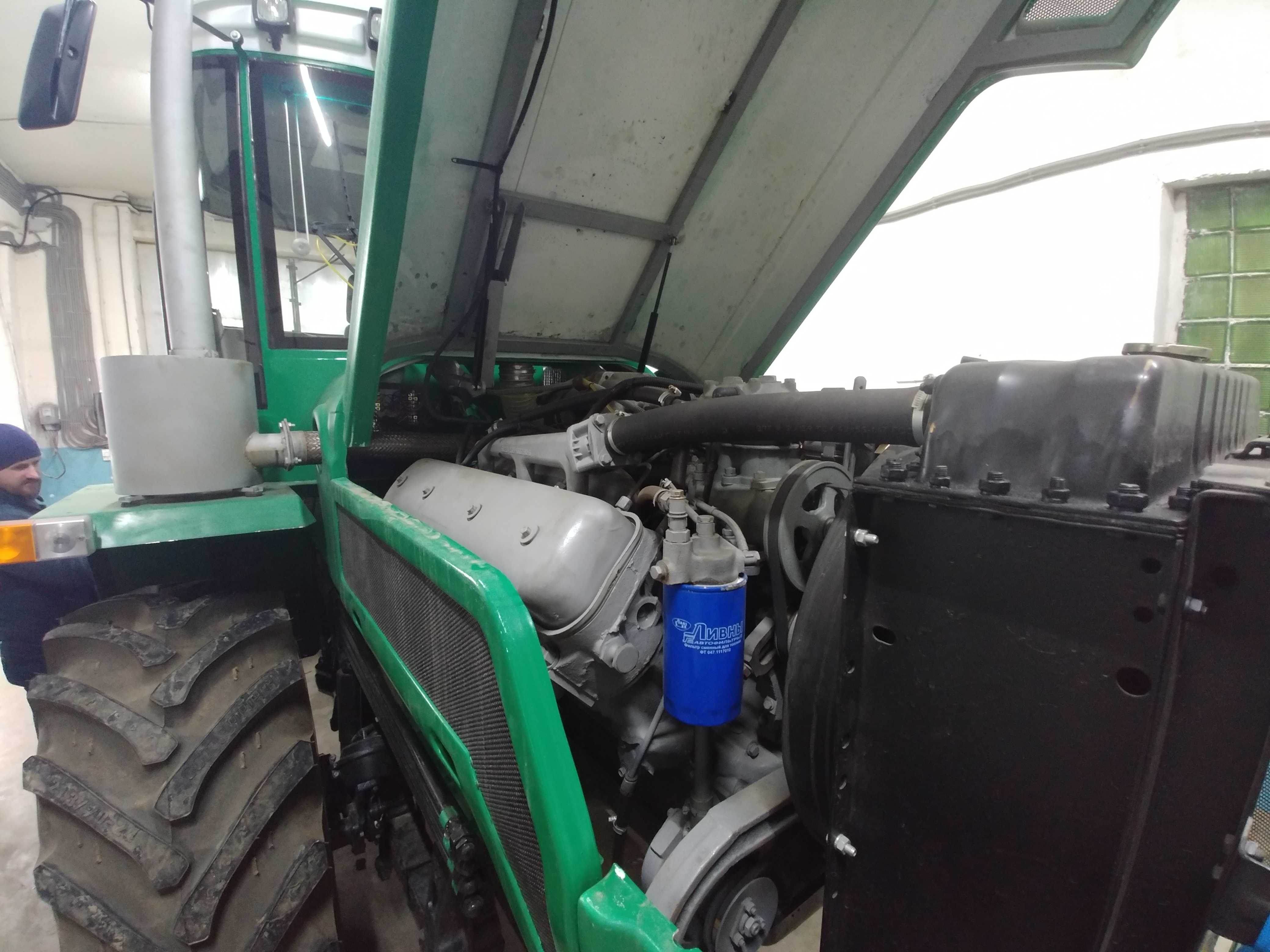 Tractor Cab Complete Redesign — T-150K Agricultural Machinery