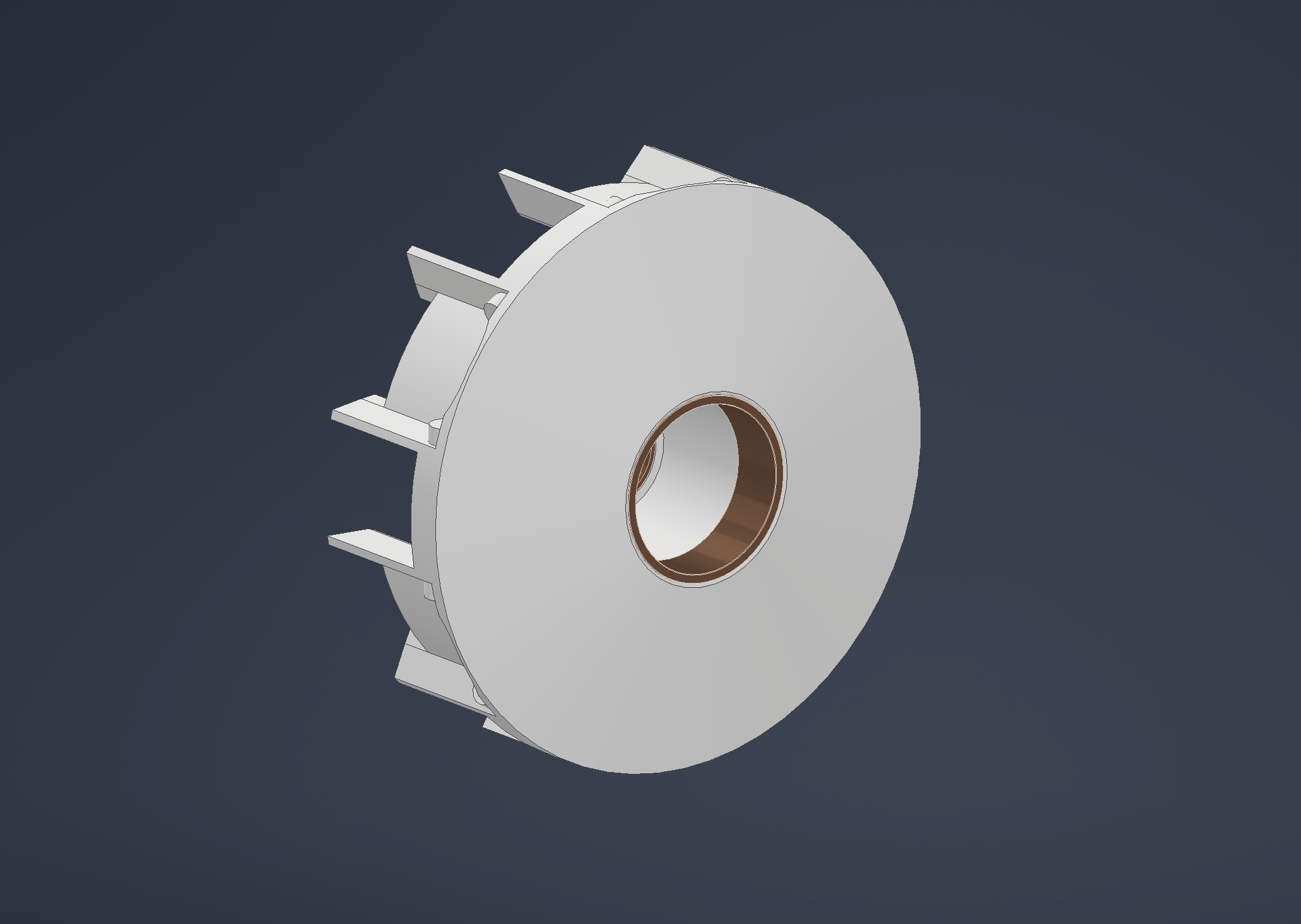Reverse Engineering — CVT Driven Clutch Disc (Snowmobile Variator)