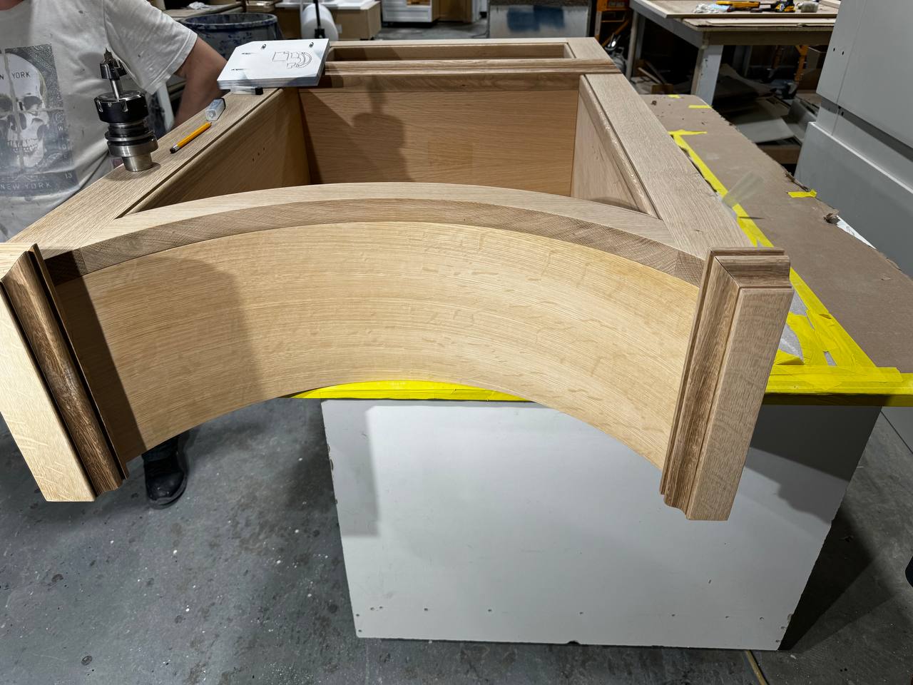 Custom Oak pantry